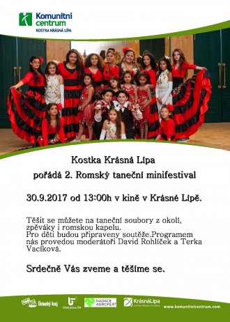 Kostka Krásná Lípa pořádá 2. Romský taneční minifestival